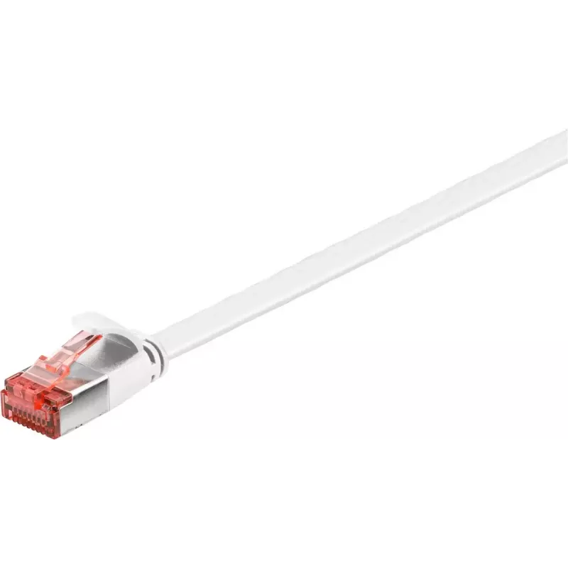 Cable de red Goobay 94913 RJ-45 Cat6 0,25 m blanco