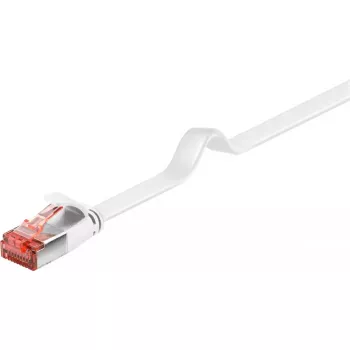 Cable de red Goobay 94913 RJ-45 Cat6 0,25 m blanco