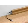 Goobay CAT 6 Cable de red plano U/FTP 94235, 5 m, negro