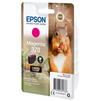 Cartucho Epson 378 magenta 360 páginas tinta C13T37834010