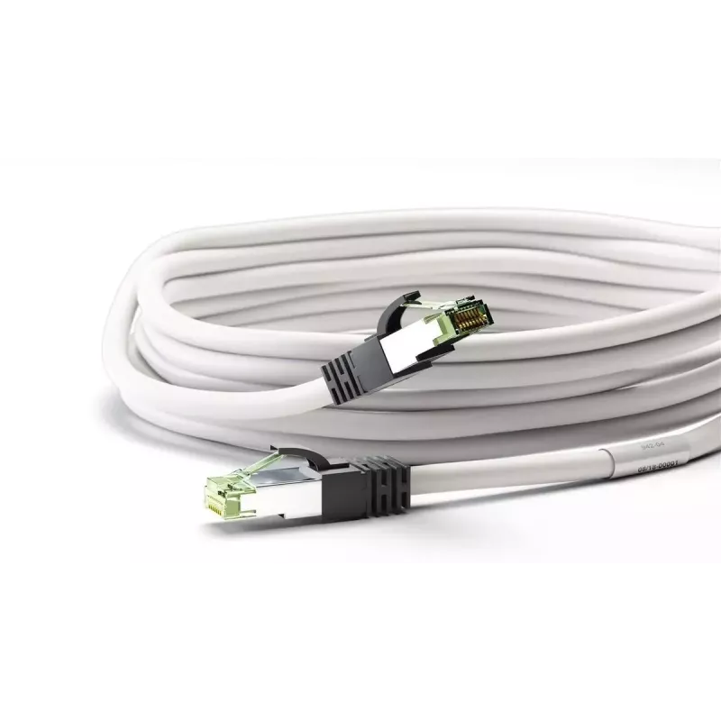 Cable de red Goobay CAT 8.1 patch RJ-45 Cat8.1 1 m blanco