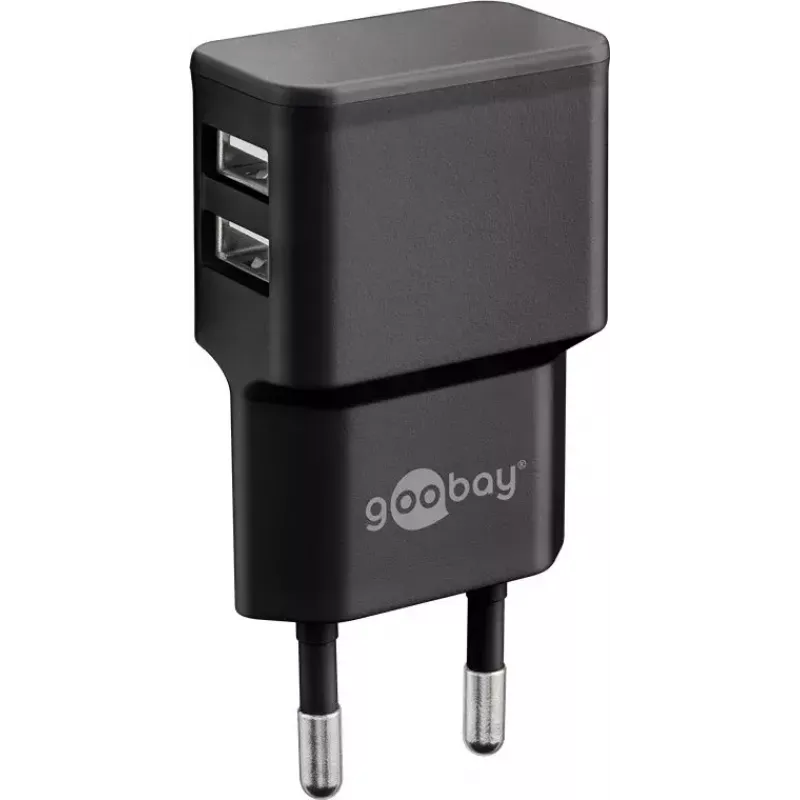 Set de cargador interior Goobay Dual Apple Lightning 44995