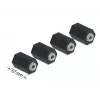 Separador hexagonal M2,5 hembra 10 mm negro 4 uds. DeLOCK 60243