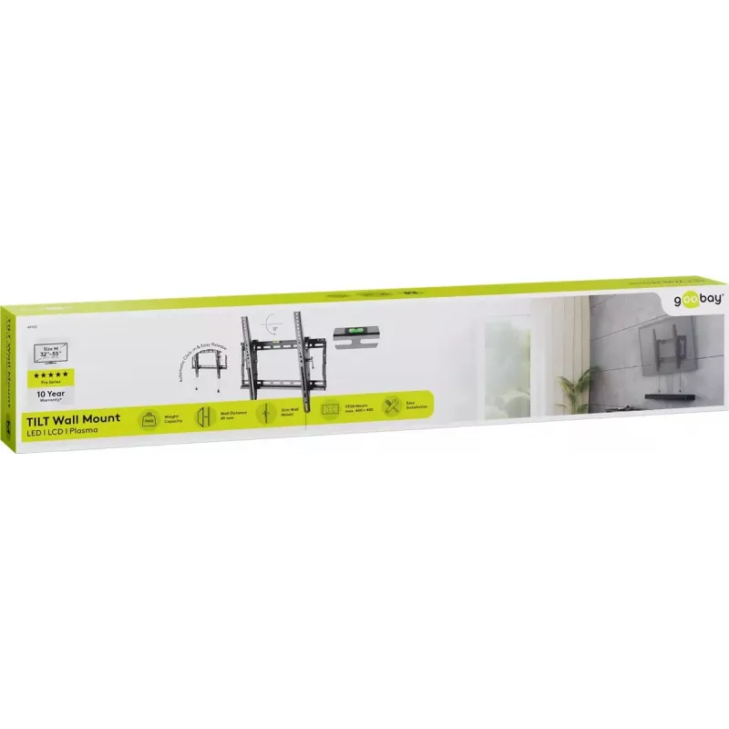 Soporte de pared para TV Goobay 49909 139,7 cm (55