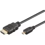 Cable HDMI Goobay High Speed Micro 4K @ 60 Hz 1,5 m