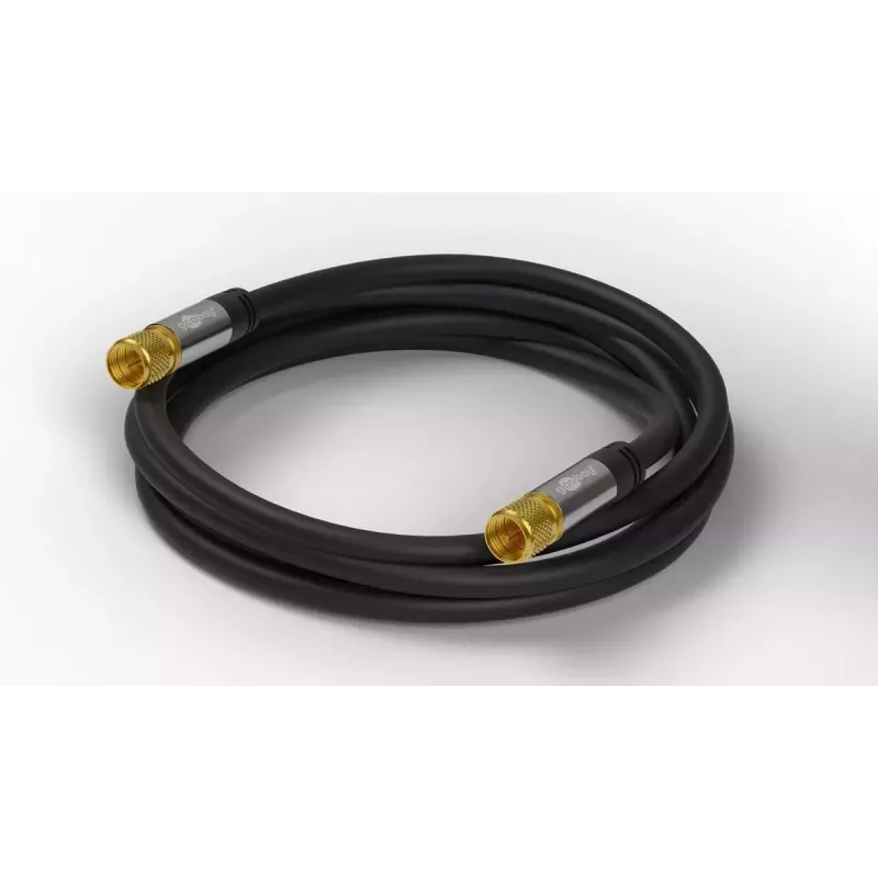 Cable coaxial Wentronic 70664 2m F negro