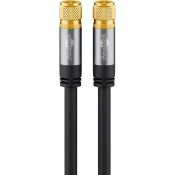 Cable coaxial Wentronic 70664 2m F negro