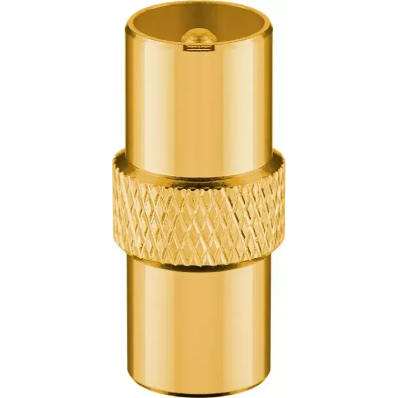 Cable coaxial Goobay 70378 3 m negro conector macho a conector hembra