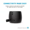 HP Altavoz Bluetooth Black 360, cable e inalámbrico, altavoz portátil mono, negro, cilíndrico, botones, universal
