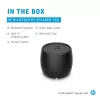 HP Altavoz Bluetooth Black 360, cable e inalámbrico, altavoz portátil mono, negro, cilíndrico, botones, universal