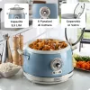 Ariete Vintage 2904 arrocera / olla de cocción lenta, 3,5 l, 700 W, azul