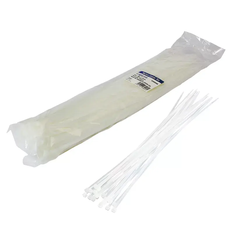 Bridas LOGILINK KAB0040, nailon, 400 mm × 4,8 mm, transparente, 100 uds.