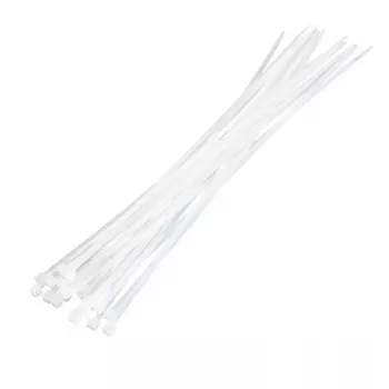 Bridas LOGILINK KAB0040, nailon, 400 mm × 4,8 mm, transparente, 100 uds.