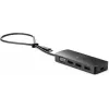 HP USB-C Travel Hub G2, Con cable, USB 3.2 Gen 1 (3.1 Gen 1) Type-C, Negro, China, Windows 10, 107 mm