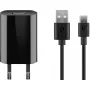 Set de cargador Goobay USB-C 5W con cable 1m negro
