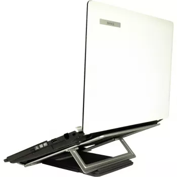 Soporte para portátil Inter-Tech NBS-100 negro plateado