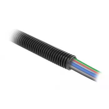 Tubo protector de cables DeLOCK 60460 1 m x 34,5 mm negro