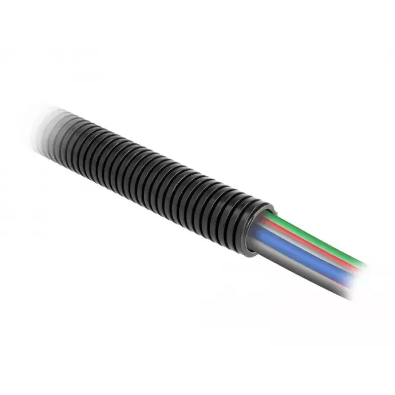 Tubo protector de cables DeLOCK 60458 1 m x 21,2 mm negro