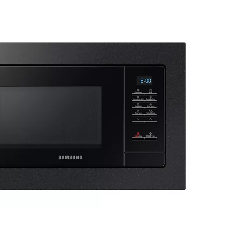 Samsung MQ7000A Microondas con grill negro Empotrable 23 L 800 W