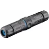Goobay CAT 6A Acoplador de cable de conexión RJ45 para exterior IP68 Negro