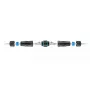 Goobay CAT 6A Acoplador de cable de conexión RJ45 para exterior IP68 Negro