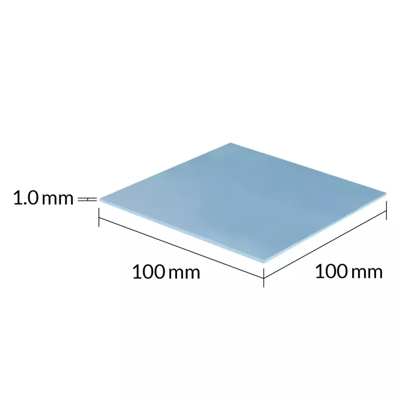 ARCTIC TP-3 Premium Performance Almohadilla térmica 100 x 100 mm, 1 mm
