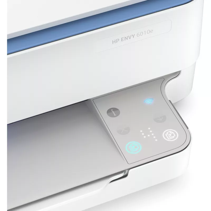 HP ENVY 6010e Impresora en color todo en uno inalámbrica, Instant Ink; Copiadora, escáner