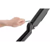 Soporte para monitor Goobay 81,3 cm Negro Mesa Ajuste de altura