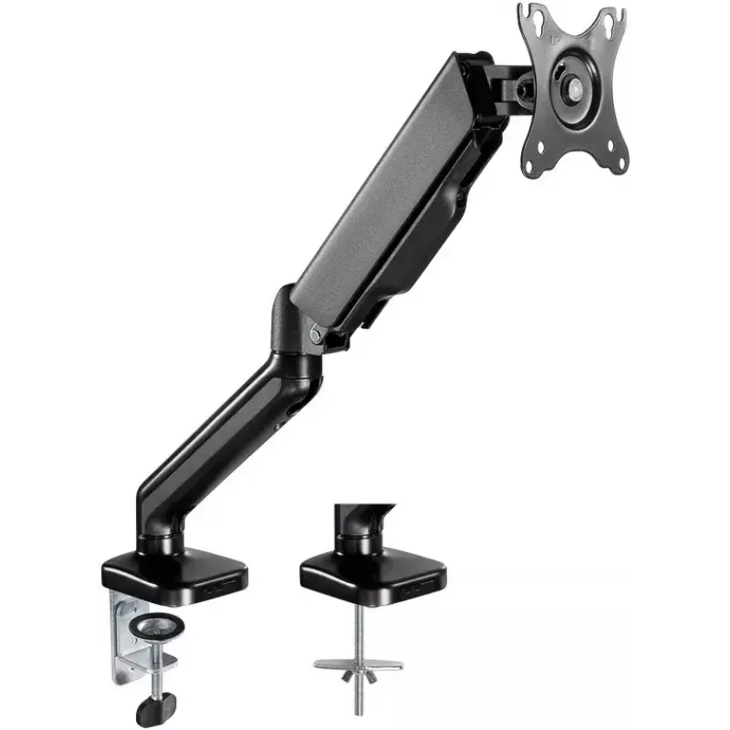 Soporte para monitor Goobay 81,3 cm Negro Mesa Ajuste de altura
