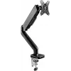 Soporte para monitor Goobay 81,3 cm Negro Mesa Ajuste de altura