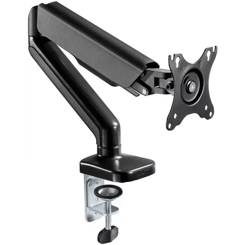 Soporte para monitor Goobay 81,3 cm Negro Mesa Ajuste de altura
