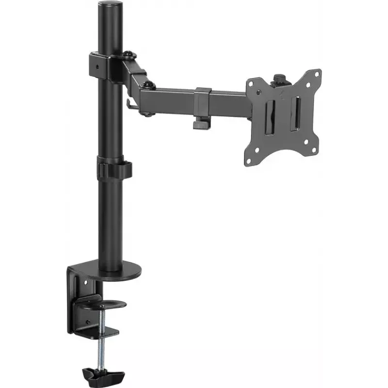 Soporte para monitor Goobay con base 81,3 cm 32 pulgadas Negro Ajustable