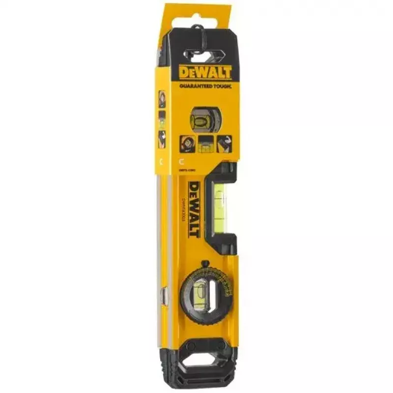 Nivel de torpedo DeWALT DWHT0-43003 0,25 m Negro Amarillo