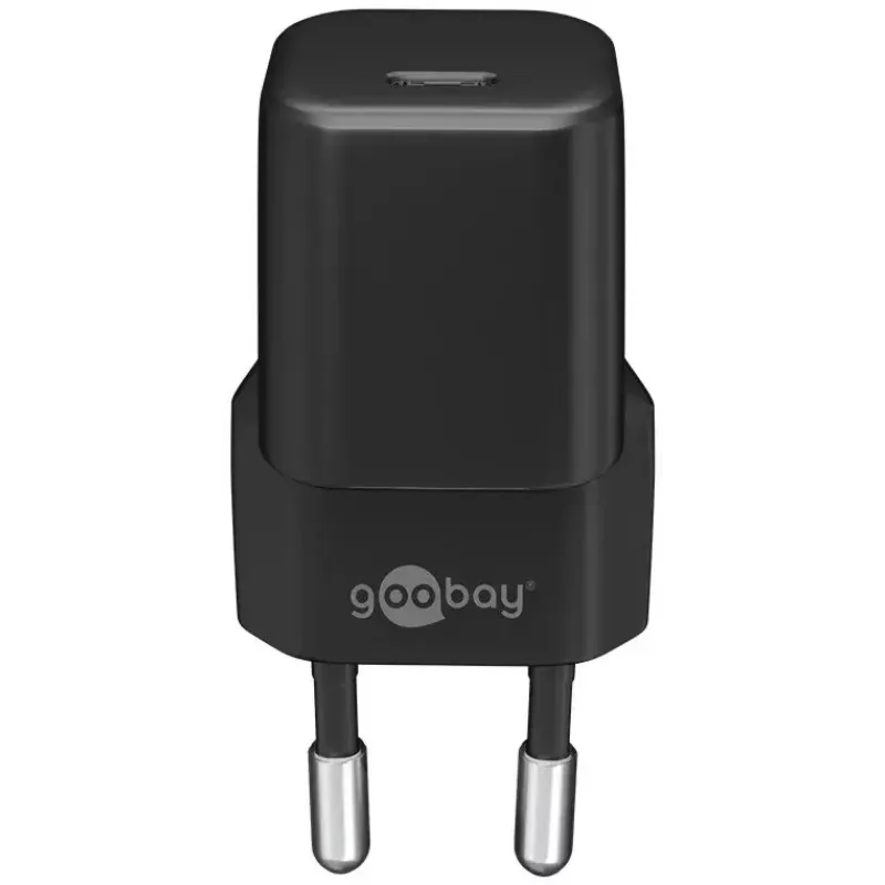 Cargador de interior Goobay 59715 Negro Carga rápida AC Smartphone Tablet