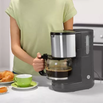 Braun PurShine KF 1500 BK Cafetera de goteo, negro/acero inoxidable