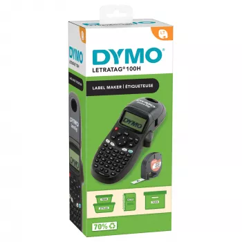 DYMO LetraTag LT-100H Rotuladora, negro