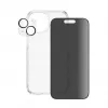 PanzerGlass ® Privacy pack 3 en 1 iPhone 15 vidrio templado resistente a impactos