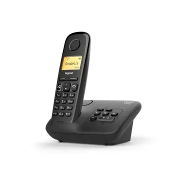 Teléfono analógico/DECT Gigaset A270A identificación de llamadas inalámbrico negro