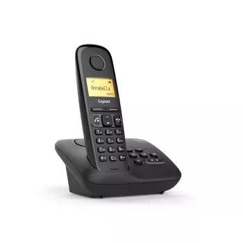Teléfono analógico/DECT Gigaset A270A identificación de llamadas inalámbrico negro