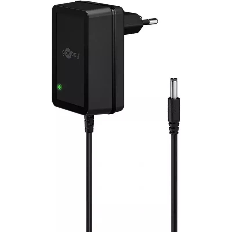 Goobay 64975 cargador para dispositivos móviles, para interior, CA, negro
