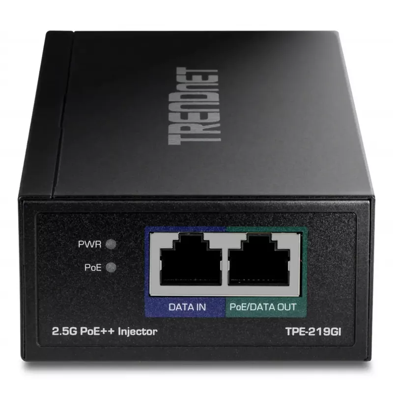 TRENDnet TPE-219GI 2.5G PoE++ Inyector, 90 W