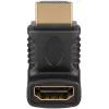 Adaptador de cable de vídeo HDMI Goobay 65744 negro conector hembra alta calidad