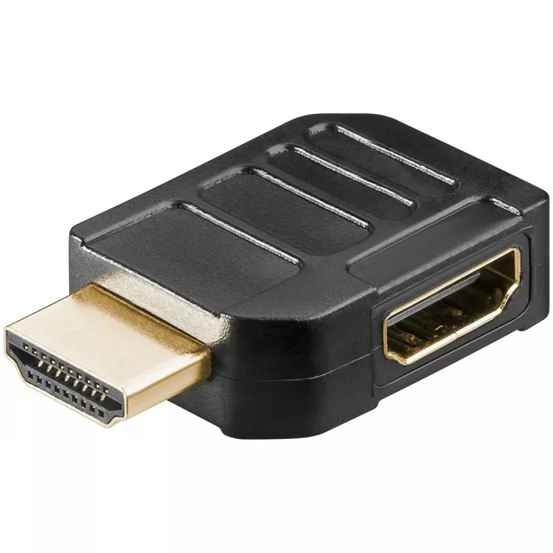 Adaptador de cable de vídeo HDMI Goobay Type-A estándar negro 65745