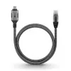Adaptador Goobay USB-C a RJ-45 10m negro plata