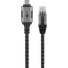 Adaptador Goobay USB-C a RJ-45 10m negro plata