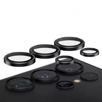 PanzerGlass ® Hoops® cristal protector de objetivo de cámara negro Samsung Galaxy S24 Ultra