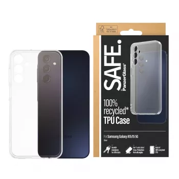 PanzerGlass SAFE. by ® funda TPU Samsung Galaxy A15 | A15 5G | transparente
