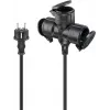 Alargador de corriente Goobay 65437 5m 3 tomas AC para exteriores negro