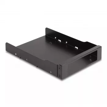 Marco de montaje DeLOCK 3,5 pulgadas marco metálico para bahía slim Mobile Rack negro