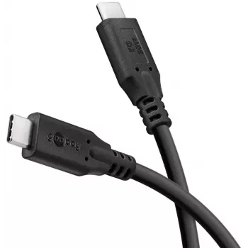 Cable USB Goobay 74698 USB 3.2 Gen 1 0,5 m USB-C negro